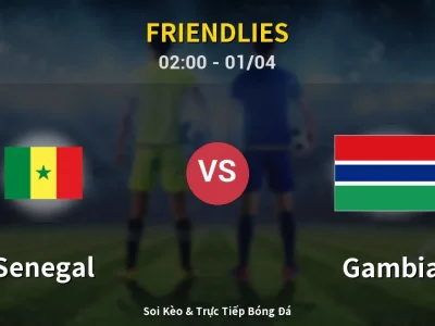 Kết Quả: Senegal 3-1 Gambia – Highlight & Bàn Thắng | Friendlies