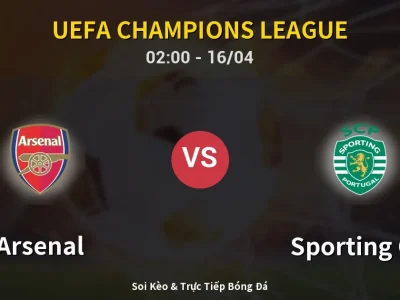 Kết Quả: Arsenal 0-0 Sporting CP – Highlight & Bàn Thắng | UEFA Champions League