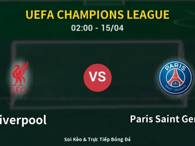 Kết Quả: Liverpool 0-2 Paris Saint Germain – Highlight & Bàn Thắng | UEFA Champions League
