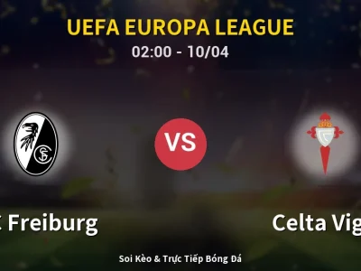 Kết Quả: SC Freiburg 3-0 Celta Vigo – Highlight & Bàn Thắng | UEFA Europa League