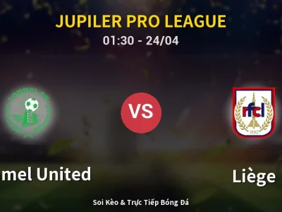 Kết Quả: Lommel United 3-0 Liège – Highlight & Bàn Thắng | Jupiler Pro League