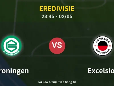 Soi Kèo Groningen vs Excelsior – 23:45 02/05 | Nhận Định, Dự Đoán Tỷ Số