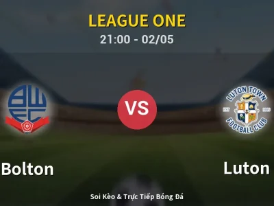 Soi Kèo Bolton vs Luton – 21:00 02/05 | Nhận Định, Dự Đoán Tỷ Số