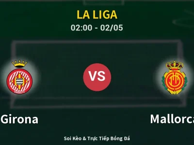 Kết Quả: Girona 0-1 Mallorca – Highlight & Bàn Thắng | La Liga
