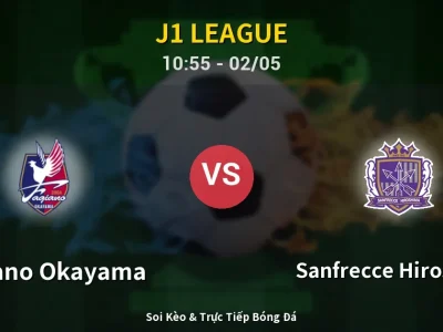 Soi Kèo Fagiano Okayama vs Sanfrecce Hiroshima – 10:55 02/05 | Nhận Định, Dự Đoán Tỷ Số