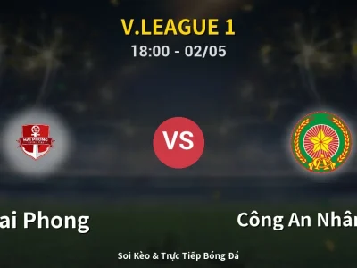 Soi Kèo Hai Phong vs Công An Nhân Dân – 18:00 02/05 | Nhận Định, Dự Đoán Tỷ Số