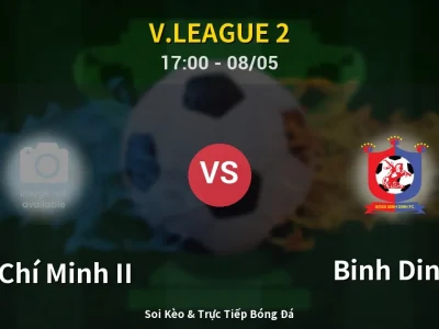 Soi Kèo Hồ Chí Minh II vs Binh Dinh – 17:00 08/05 | Nhận Định, Dự Đoán Tỷ Số