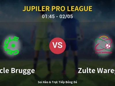 Kết Quả: Cercle Brugge 2-3 Zulte Waregem – Highlight & Bàn Thắng | Jupiler Pro League