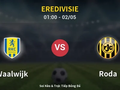 Kết Quả: Waalwijk 1-1 Roda – Highlight & Bàn Thắng | Eredivisie