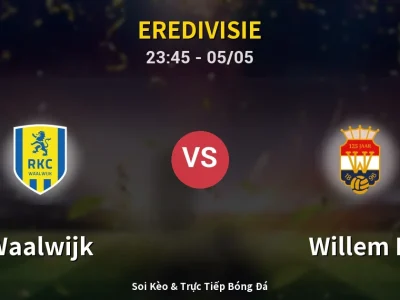 Soi Kèo Waalwijk vs Willem II – 23:45 05/05 | Nhận Định, Dự Đoán Tỷ Số