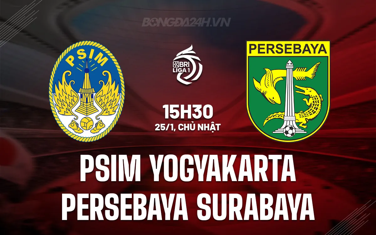 PSIM Yogyakarta vs Persebaya Surabaya